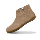 Glerups Wool Boot Honey Rubber Sole