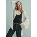 Oversized Brushed Sweater Cardigan