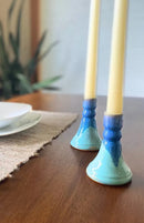 Tall Ceramic Taper Candle Holder