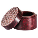 Flower of Life Soapstone Box