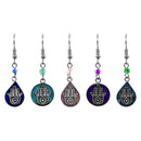 Handmade Metal Hamsa Earring