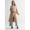 Long Sweater Coat- Black