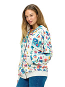 Zip-Up Hoodie Animals & Floral