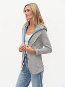 Mixed Media Sweater Blazer - Torino
