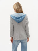 Mixed Media Sweater Blazer - Torino