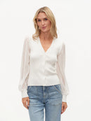 Celeste Mixed Media Sweater